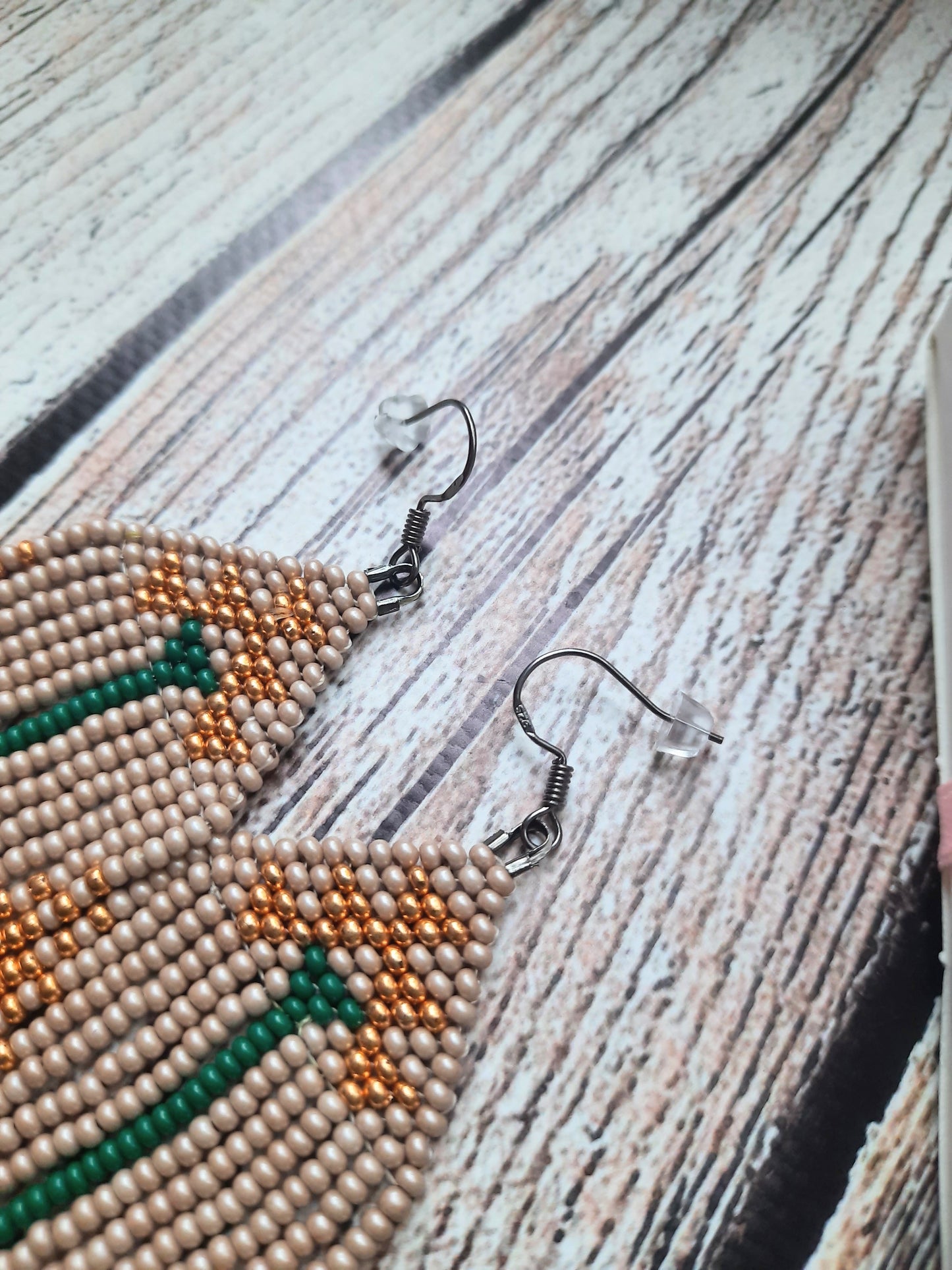 Handmade Beaded Earrings – Boho Chic Style