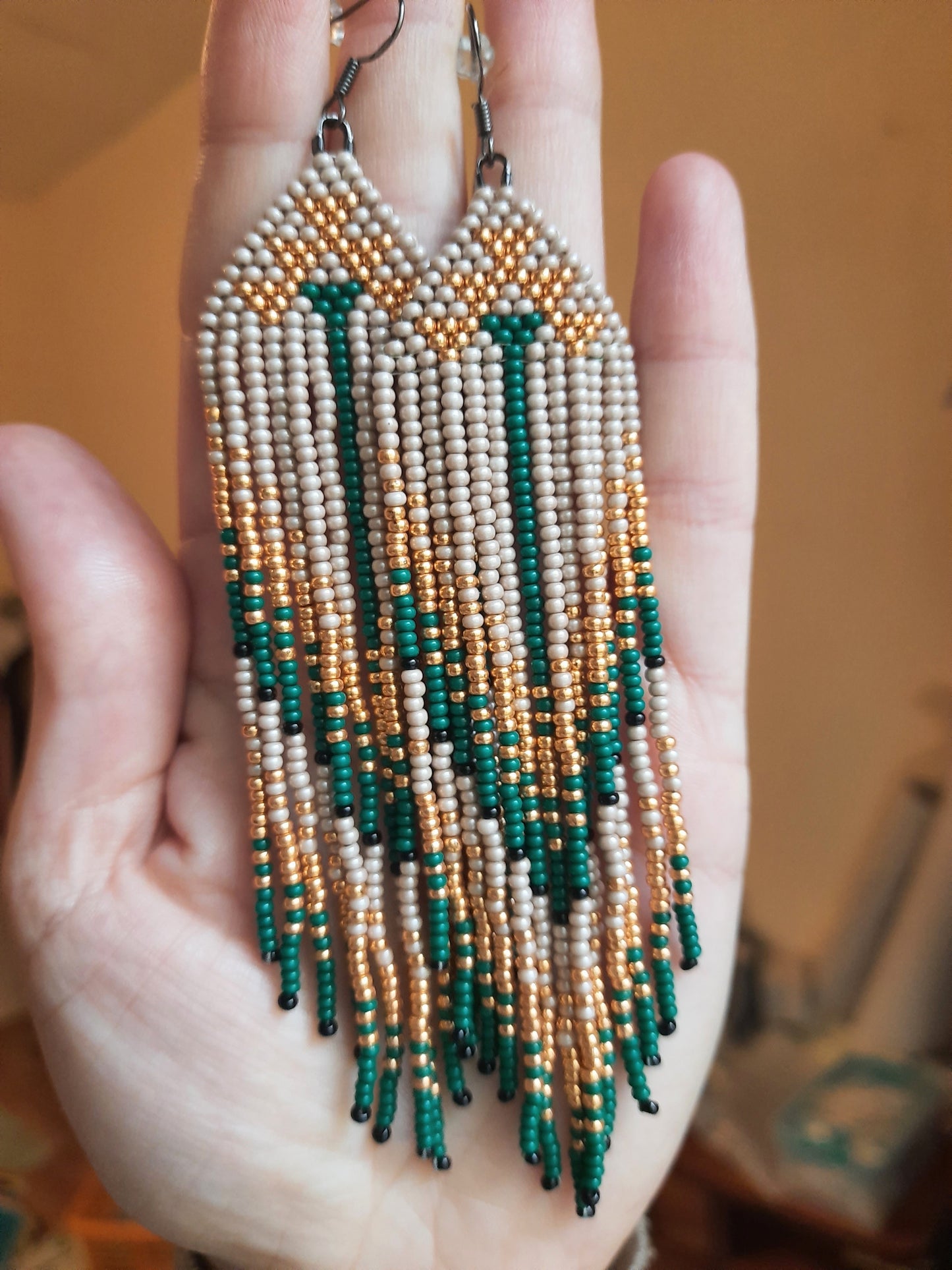 Handmade Beaded Earrings – Boho Chic Style