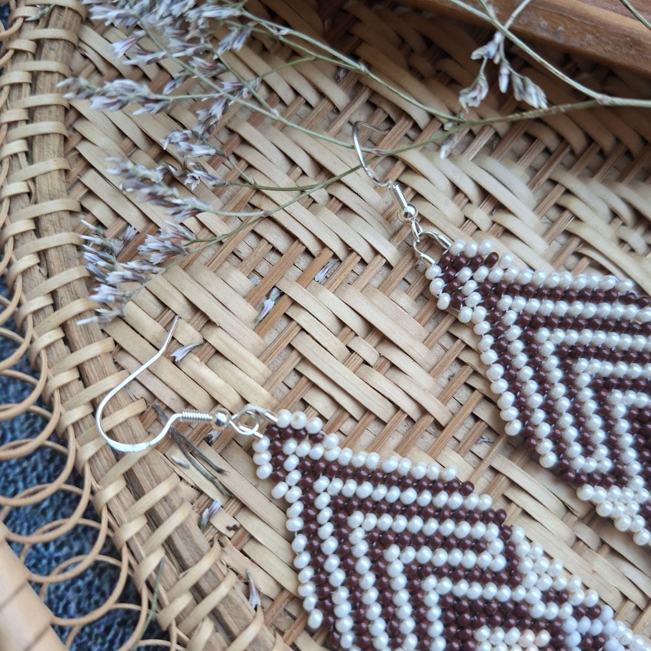 Extra Long Boho Fringe Earrings – Handmade Seed Bead Statement Earrings (8 Inches)