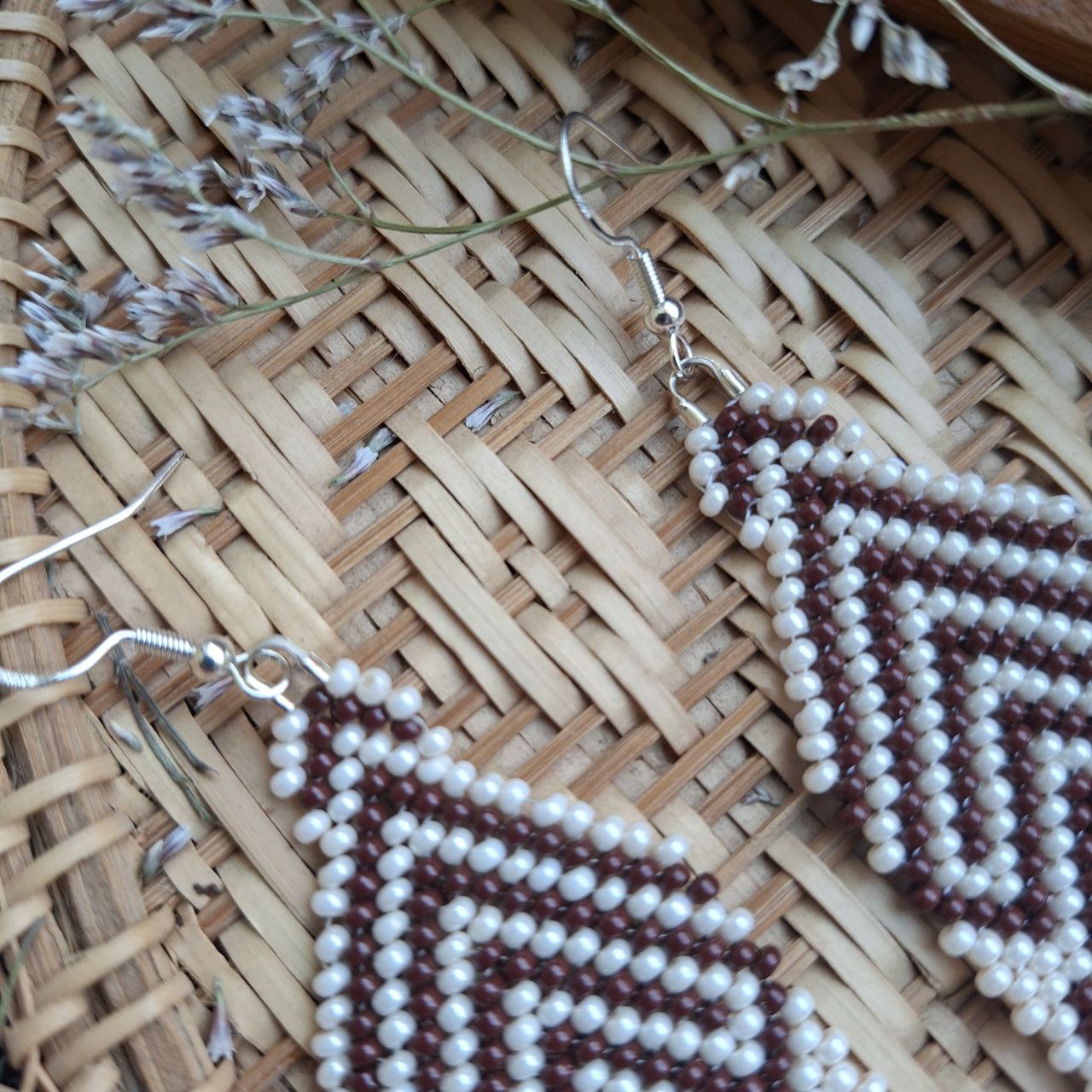 Extra Long Boho Fringe Earrings – Handmade Seed Bead Statement Earrings (8 Inches)