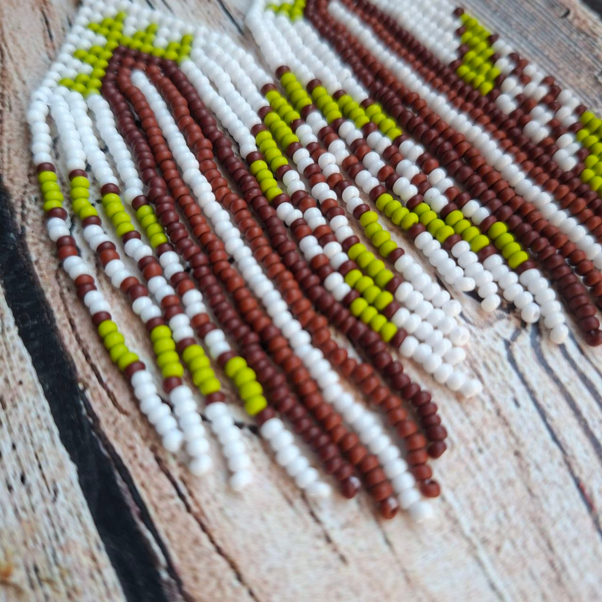 Handmade bead by bead with unique boho design