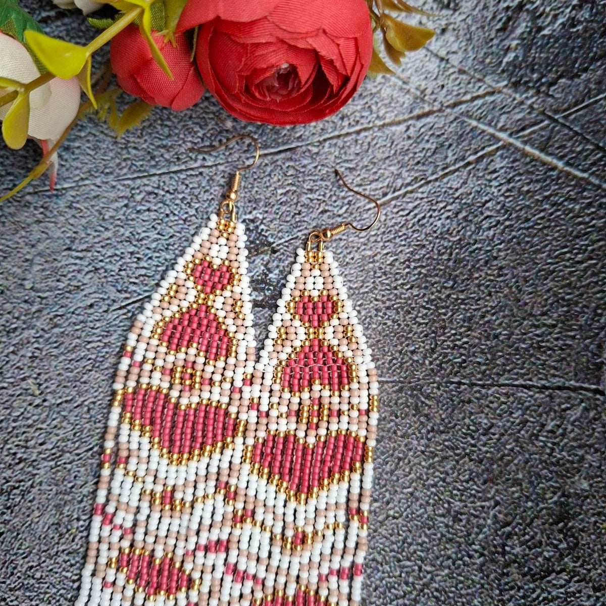 Each pair is handmade, making every piece unique.
