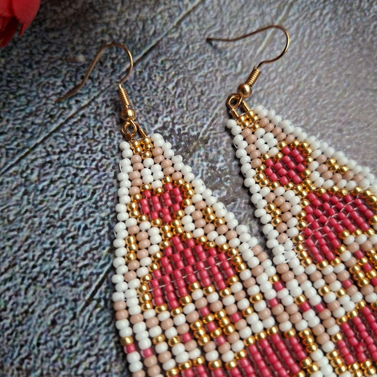 Boho-inspired design that adds a feminine touch to any outfit.