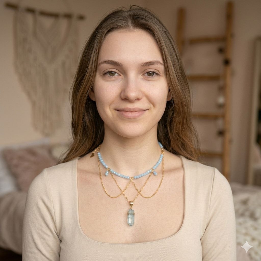 Calm aesthetic jewelry